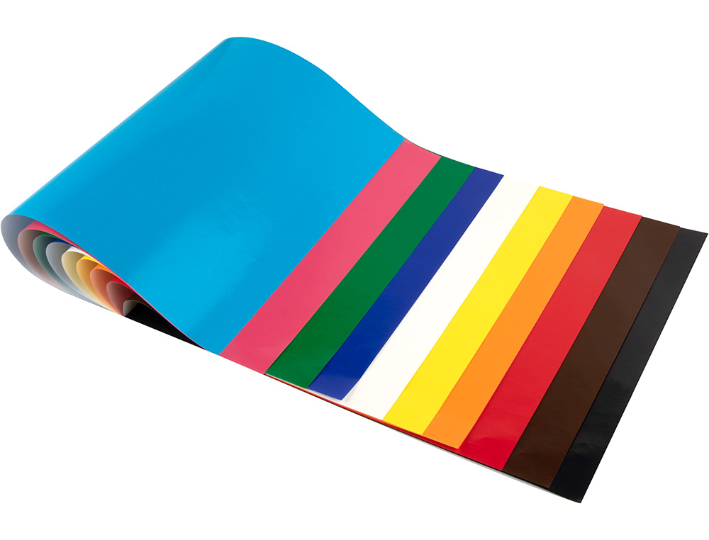 BLOC TRABAJOS MANUALES LIDERPAPEL CHAROL 240X315MM 10 HOJAS COLORES SURTIDOS
