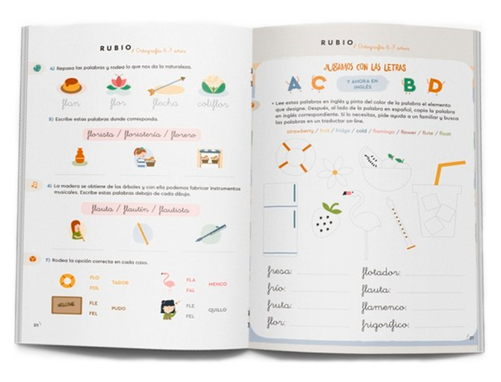 CUADERNO RUBIO ORTOGRAFIA 6-7 AOS PARA SABER MAS