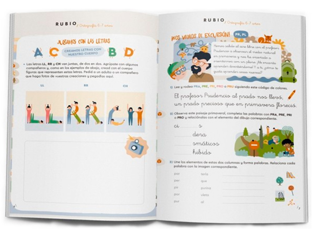 CUADERNO RUBIO ORTOGRAFIA 6-7 AOS PARA SABER MAS