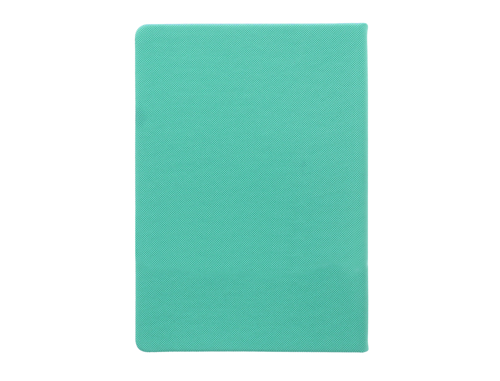 AGENDA ENCUADERNADA LIDERPAPEL KILKIS 15X21 CM 2024 DIA PAGINA COLOR TURQUESA PAPEL 70 GR