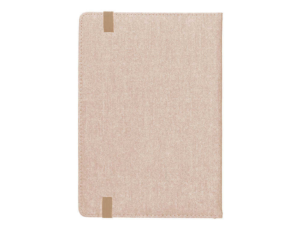 AGENDA ENCUADERNADA LIDERPAPEL SARIA A5 2025 DIA PAGINA COLOR GRIS PAPEL 70 GR