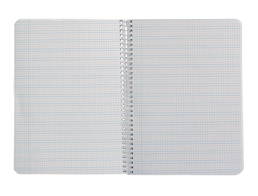 CUADERNO ESPIRAL LIDERPAPEL A5 PAUTAGUIA TAPA BLANDA 40H 75 GR CUADRO PAUTADO 2,5MM COLOR NARANJA