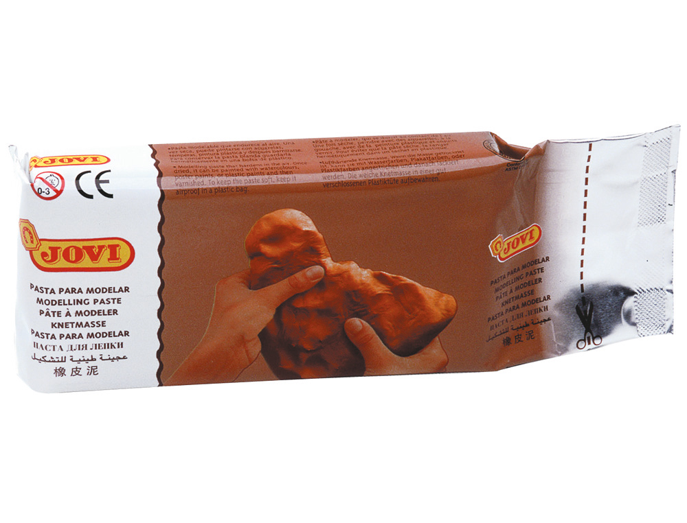 PASTA JOVI PARA MODELAR 500 GR TERRACOTA