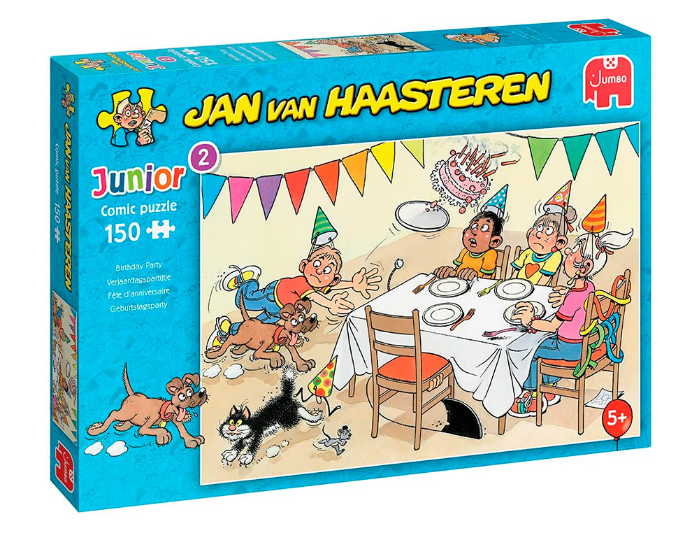 PUZLE JUMBO JAN VAN HAASTEREN FIESTA DE CUMPLEAOS 150 PIEZAS